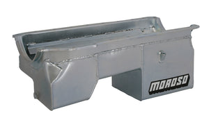 Moroso 20530 fits Ford 351C/351M/400 (w/Rear Sump) Wet Sump 8qt 9in Steel Oil Pa