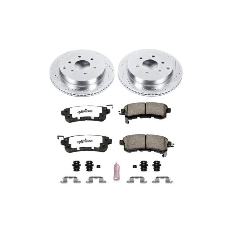 PowerStop K6323-36 11-13 fits Infiniti QX56 Rear Z36 Truck & Tow Brake Kit