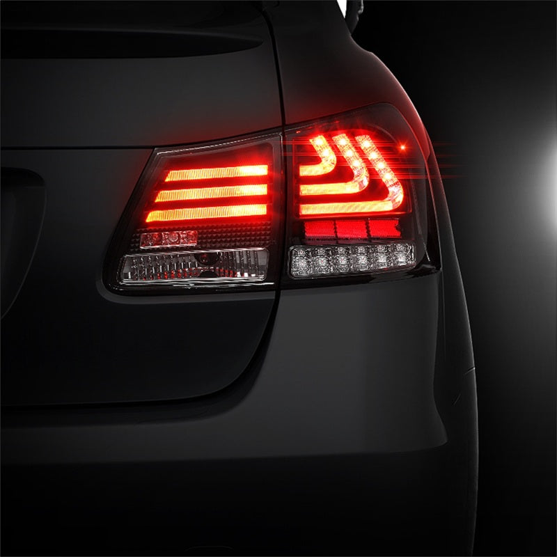Spyder 5082596 fits Lexus 07-11 GS 350 LED Tail Lights Black ALT-YD-LGS06-LED-B