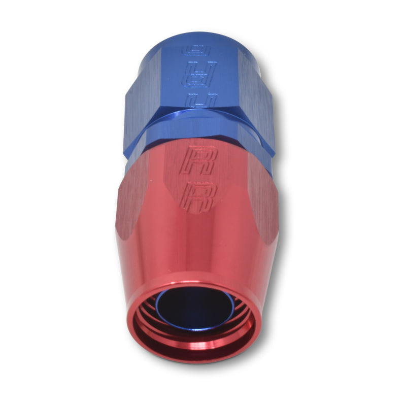 Russell 610060 Performance -16 AN Red/Blue Straight Full Flow Hose End