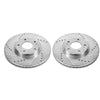 PowerStop fits Hyundai 10-12 Santa Fe Front Evolution Drilled & Slotted Rotors -