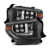 AlphaRex 880833 fits Toyota 14-21 Tundra NOVA-Series LED Proj Headlights Blk w/Actv Light & Seq. Sig + DRL