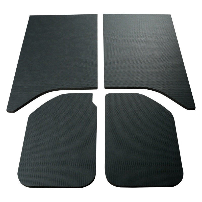 DEI  50160 fits Jeep 11-18 Wrangler JK 2-Door Boom Mat Headliner - 4 Piece - Bla