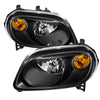9023828 Xtune fits Chevy 06-20 Hhr 2011 Crystal Headlights Black HD-JH-CHHR06-