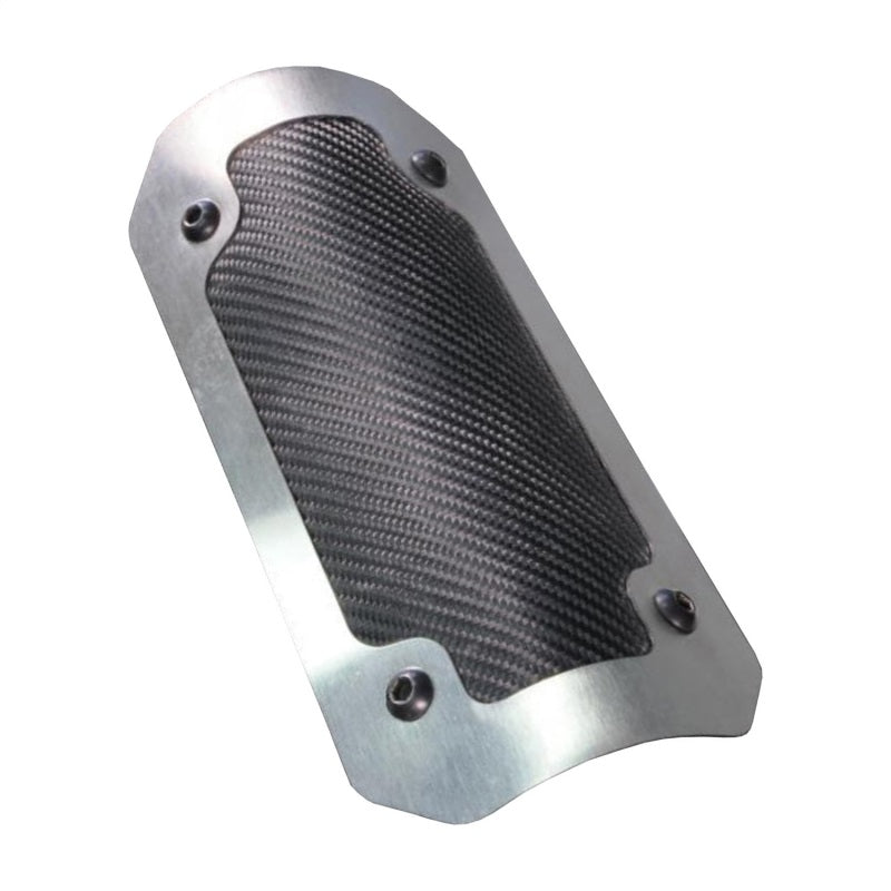 DEI  10902 Powersport Flexible Heat Shield -4in x 8in - Brushed/Onyx