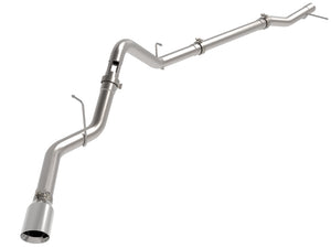 AFE 49-44144-P fits GM Trucks L6 Large Bore-HD 3 IN 409 Stainless Steel DPF-Bac