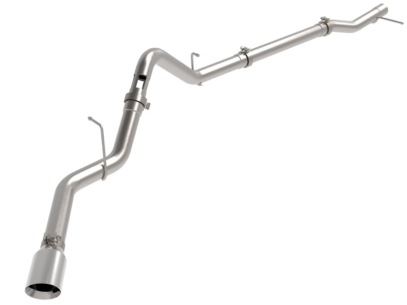 AFE 49-44144-P fits GM Trucks L6 Large Bore-HD 3 IN 409 Stainless Steel DPF-Bac