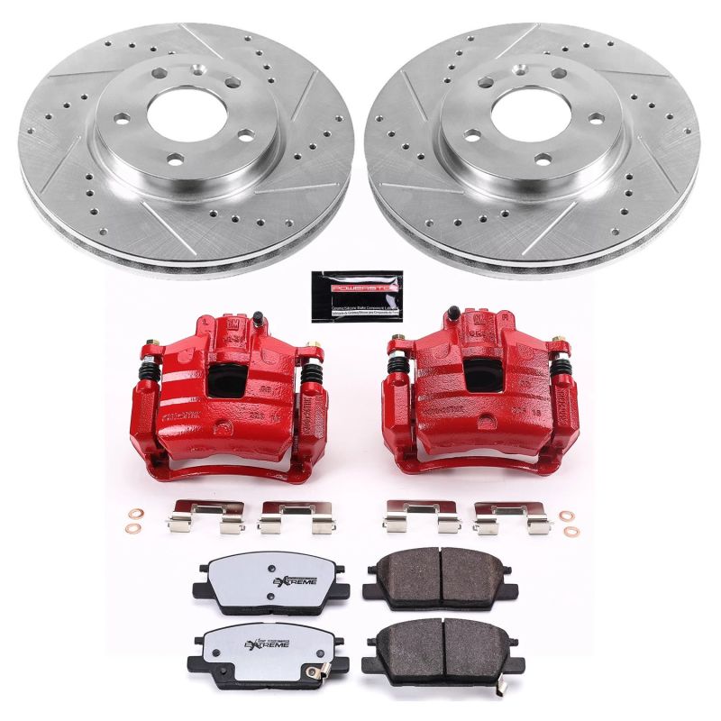 PowerStop KC7400 fits Buick LaCrosse Front Z36 Truck & Tow Brake Kit w/Calipers