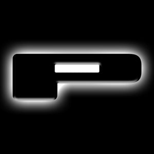 ORACLE Lighting 3141-P-001 Universal Illuminated LED Letter Badges - Matte Blk Surface Finish - P