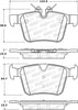 Stoptech 308.1821 Street Brake Pads - Front