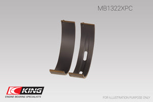 King MB1322XPC0.5 Vw V8/V10 R8/RS6/Huracan (Size 0.05) Main Bearing Set