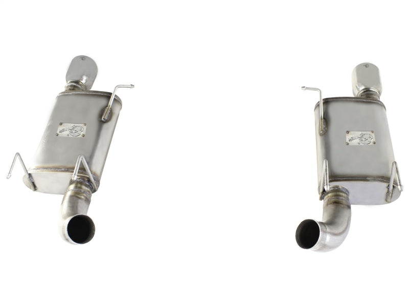 AFE 49-43052-P rce XP Exhaust 11-14 fits Ford Mustang GT V8-5.0L 3in. SS Axle-B