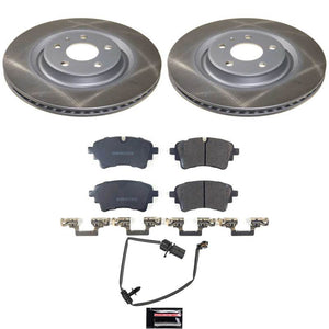 Power Stop 20-25 Audi A4 allroad Rear Semi-Coated Rotor Kit