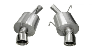 CORSA Performance 14311 Corsa 2005-2010 fits Ford Mustang Shelby GT500 5.4L V8 Polished Sport Axle-Back Exhaust