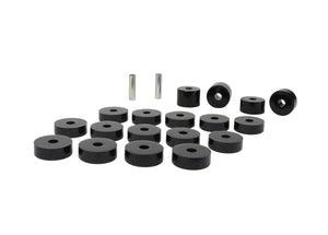 Whiteline W93542 1974-1975 fits Jeep CJ5 Body Mount Bushing Set