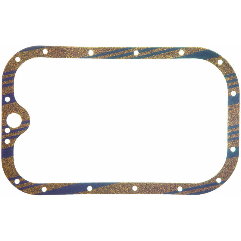 Fel-Pro OS30700C Geo Metro OS 30700 C Engine Oil Pan Gasket Set Blue Stripe cork-rubber