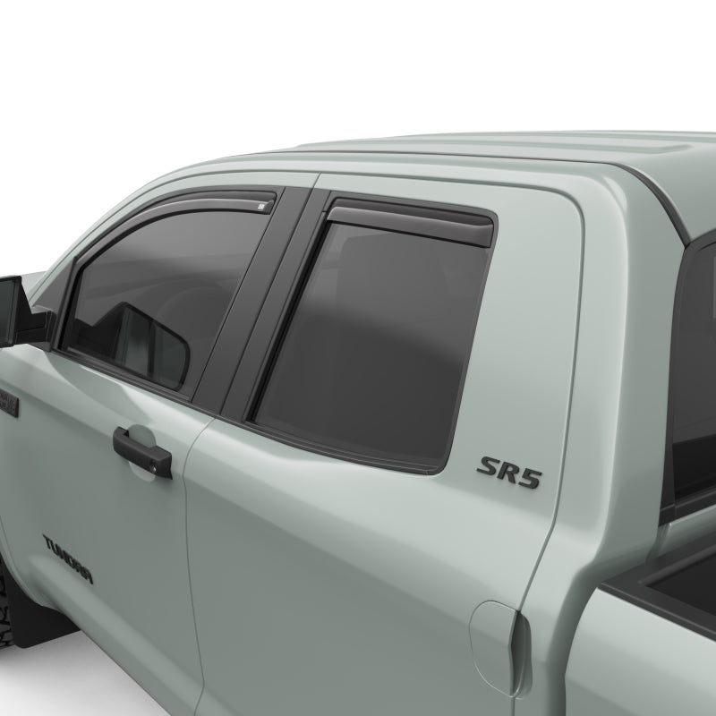 EGR 575091 07+ fits Toyota Tundra Double Cab In-Channel Window Visors - Set of 4 (575091)