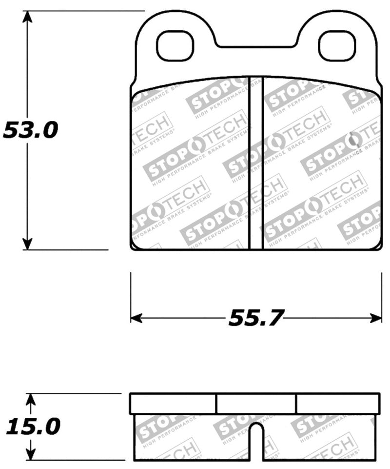 Stoptech 309.003 Performance Brake Pads