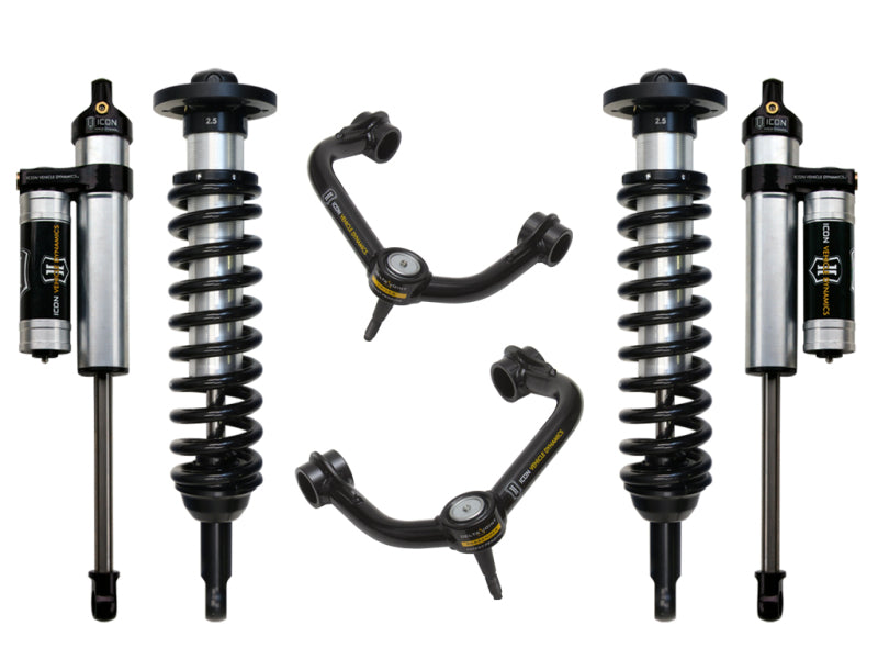 ICON K93003T fits Ford 09-13 F-150 4WD 0-2.63in Stage 3 Suspension System w/Tubular Uca