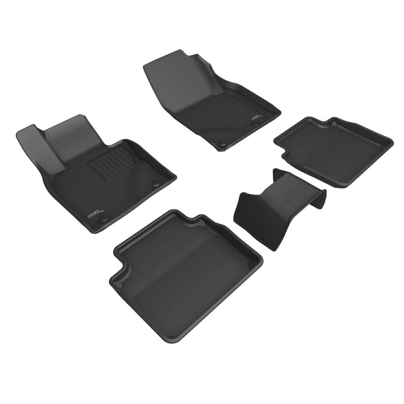 3D L1MZ08101509 Maxpider 2023+ fits Mazda Cx-50 Kagu Floor Mat- Black R1 R2