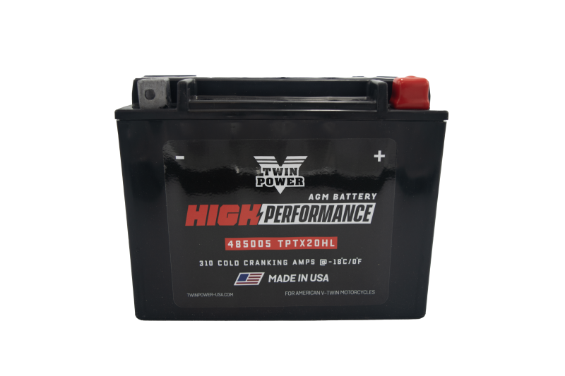 Twin 485005 Power YTX-20HL High Performance Battery Replaces H-D 65989-97A Made in USA