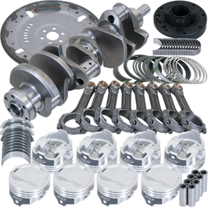 Eagle B16012EA040 fits Ford 302 3.000in Crank 5.090in I-Beam Rod 4.040in Piston Damper/157 Tooth FP Balanced Assembly