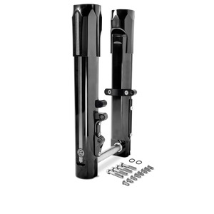 Performance 0208-2174-BM Machine Leg Assembly 2014-Up Touring - Contrast Cut