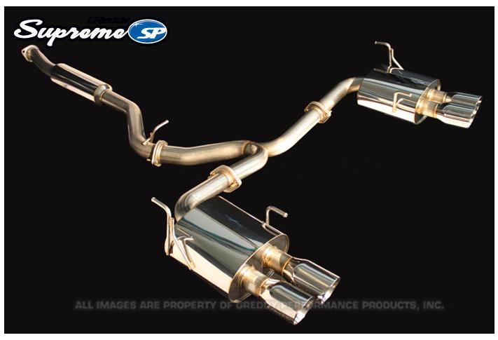 GReddy 10168201 11-14 fits Subaru STI Sedan Supreme SP Exhaust