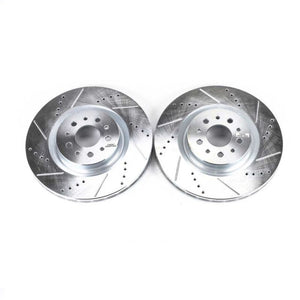 PowerStop fits Ram 15-18 ProMaster City Front Evolution Drilled & Slotted Rotors