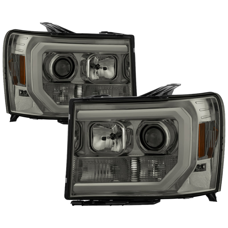 Spyder 5083654 fits GMC 07-13 Sierra 1500/2500/3500 V2 Projector Headlights - S