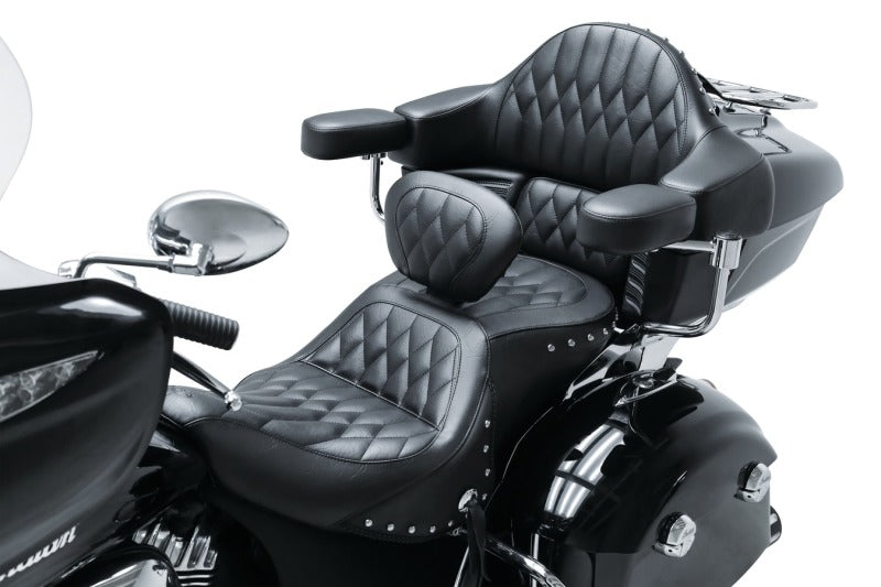 Mustang 79664 Indian Chieftain,Chief,Dk Horse,Roadmaster,Springfield Touring 1PC Seat - Black