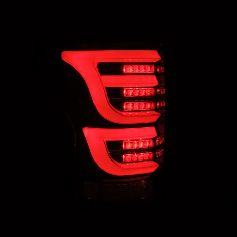 AlphaRex  670040 fits Toyota 07-13 Tundra LUXX-Series LED Tail Lights Alpha-Blac