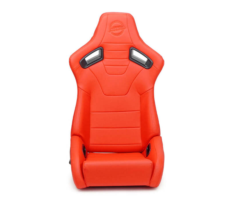 NRG RSC-750RD RSC-750RD/BK L/R Omega Reclinable Racing Seat Red with Black