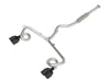 aFe 49-36810-C fits Subaru WRX/STi 15-21 H4-2.0/2.5L Takeda 3in to 2-1/2in Stainless Cat-Back Exhaust Crbn Fiber Tip