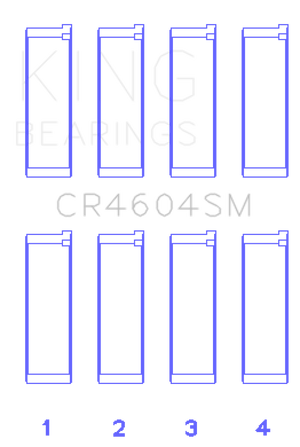 KING KINGCR4604SM0.5 fits CR4604SM0.5 fits Ford 2.3L Duratec / Mazda L3-VDT MZR
