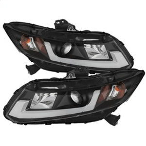 Spyder 5076519 fits Honda 12-14 Civic (Excl. 2014 Coupe) Projector Headlights L