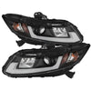 Spyder 5076519 fits Honda 12-14 Civic (Excl. 2014 Coupe) Projector Headlights L
