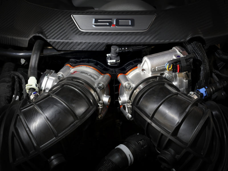 AFE 46-33026N its Ford Mustang GT/ 2024 Ford Mustang Dark Horse V8 5.0L Silver