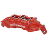 Wilwood caliper UTV6-P 1.25/1.12/1.12 .25 rotor R/H red