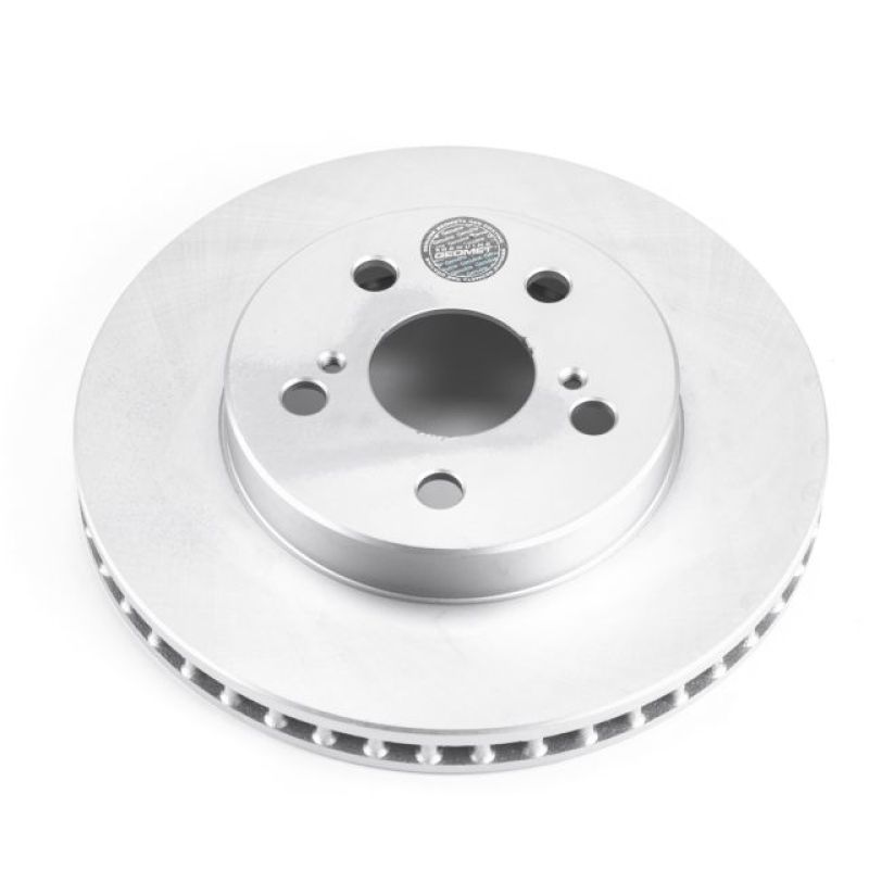 PowerStop JBR1744EVC fits Toyota Prius Front Evolution Geo 16-18met Coated Rotor