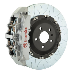 Brembo 1G3.9006A3 Brembo 03-09 Range fits Rover Front GT BBK 8 Piston Cast 380x34 2pc Rotor Slotted Type-3-Silver