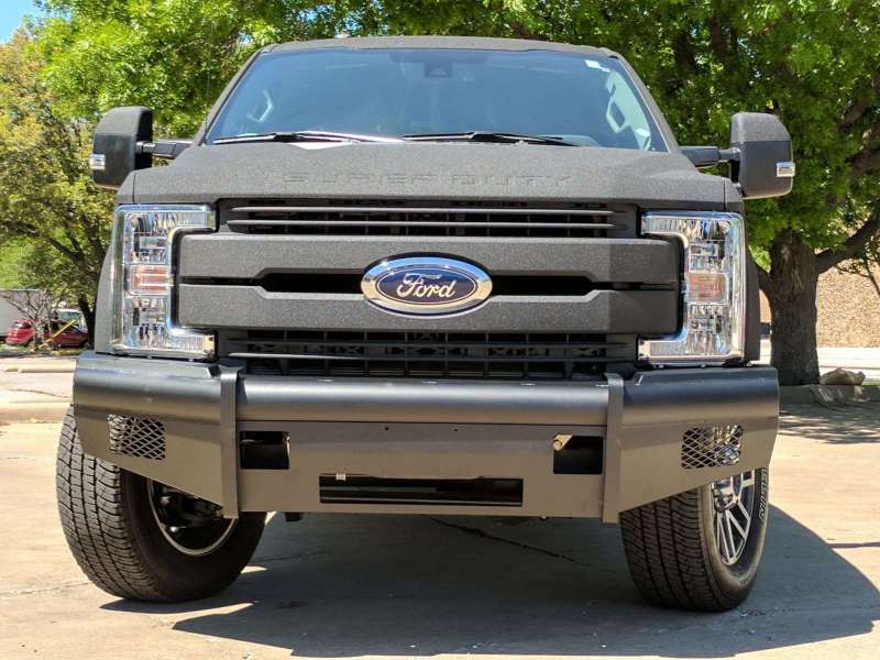 Road Armor 617VF0B 17-20 fits Ford F-250 Vaquero Front Non-Winch Bumper - Tex Blk