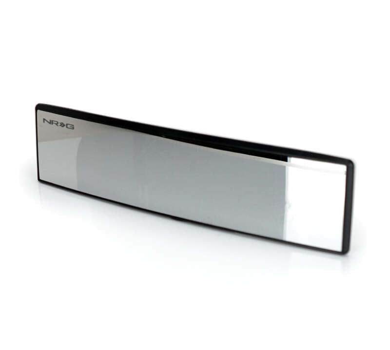 NRG IM-300CWT 300mm Wide Panorama Clip-on Rearview Mirror - Convex w/ White Tint