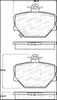 Stoptech 308.1252 Street Brake Pads