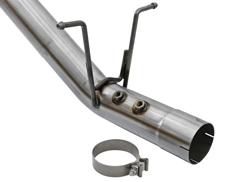 AFE 49-44089-P y Series 4in 409-SS DPF-Back Exhaust w/ Dual Polished Tips 2017