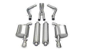 CORSA Performance 14439 Corsa 2005-2010 fits Dodge Charger No Towing Hitch R/T 5.7L V8 Polished Xtreme Cat-Back Exhaust