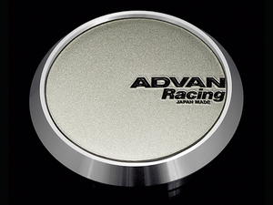 Advan V4823 73mm Full Flat Centercap - Racing Sand Metallic