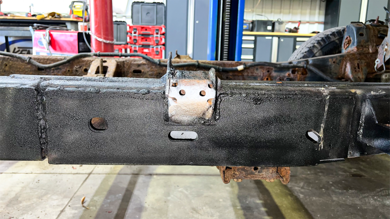 RustBuster RB7505L Rust Buster 2004-2012 fits Chevy Colorado / GMC Canyon Front Center Frame Section - Left