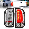 ANZO 311355 fits Toyota 95-00 Tacoma LED Taillights Chrome Housing Clear Lens (Pair)