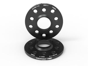 AFE 610-611001-B L Billet Aluminum Wheel Spacers 5x100/112 CB57.1 10mm - fits V